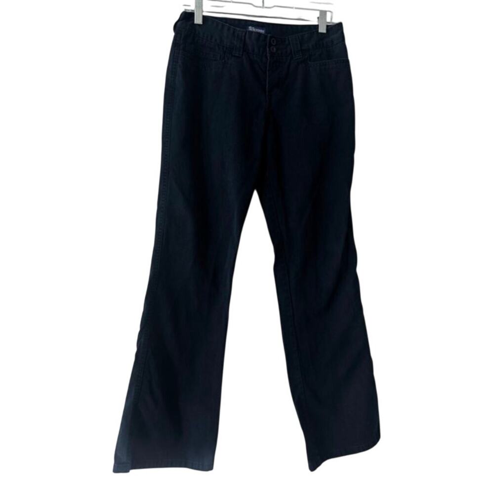 Abercrombie 25 Issue Womens 2R Navy Low Rise Bootcut Pants Y2K